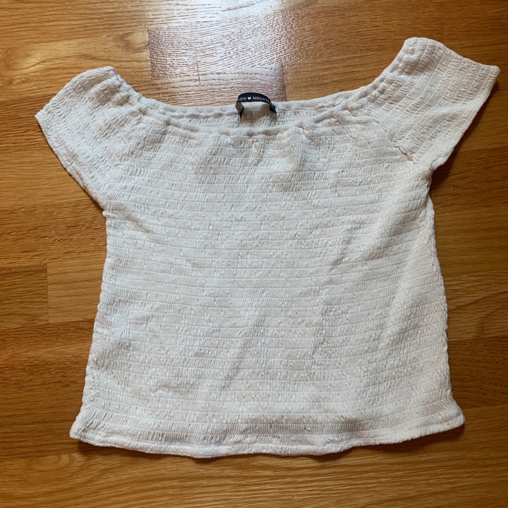 Brandy Melville White Top - Picture 1 of 1